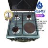 Standing 3 Gas Burner + Electric pan @ Sh. 20,000