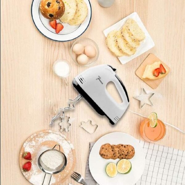 Scarlett 7-Speed Hand Mixer With Stand & Bowl
