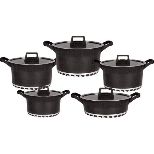 10pcs Bosch Granite Cooking Pots / Cookware Set