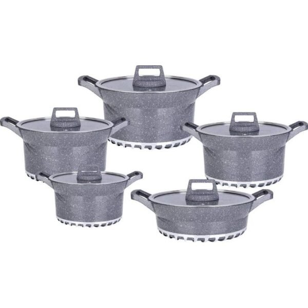 10pcs Bosch Granite Cooking Pots / Cookware Set