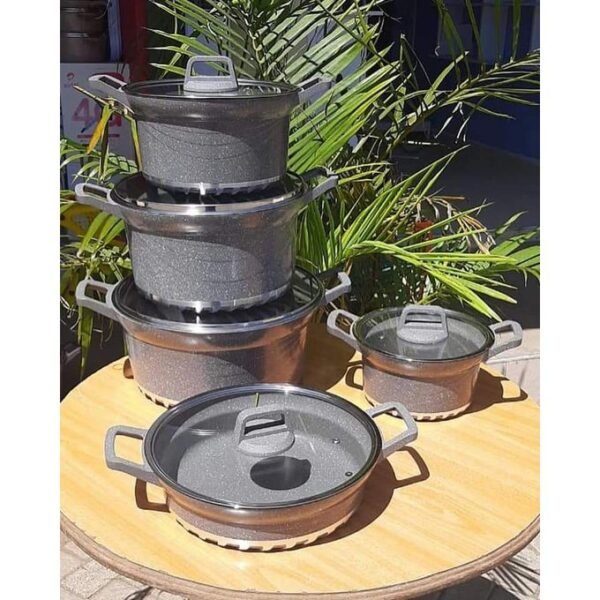 10pcs Bosch Granite Cooking Pots / Cookware Set