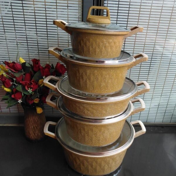 10pcs Bosch Granite Cooking Pots / Cookware Set