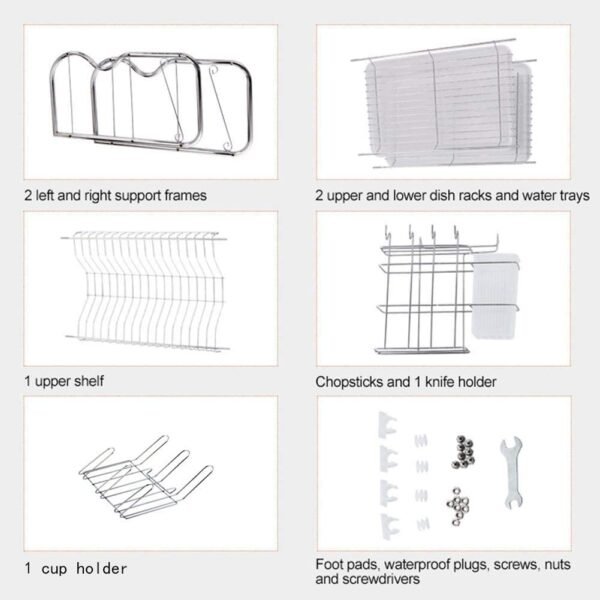 Multifunctional Drying Rack Holder