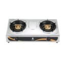 Nunix Stainless Steel 2 Burner Gas Stove