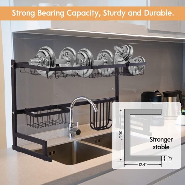 Over The Sink Dish Drying Rack