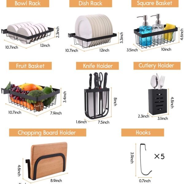 Over The Sink Dish Drying Rack