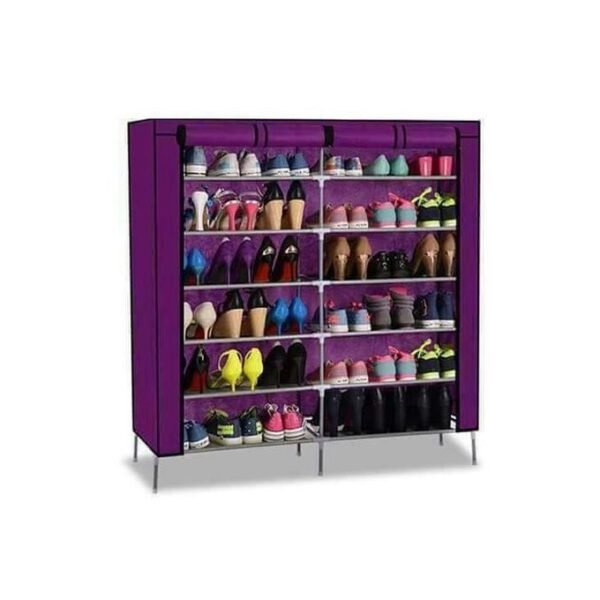 36-Pairs Shoe Rack with  Nonwoven Fabric Cover