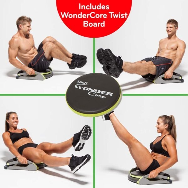 Unisex's WonderCore Smart Home Exercise Machine for Core, Abs, Legs and Arms