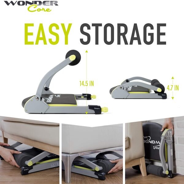 Unisex's WonderCore Smart Home Exercise Machine for Core, Abs, Legs and Arms