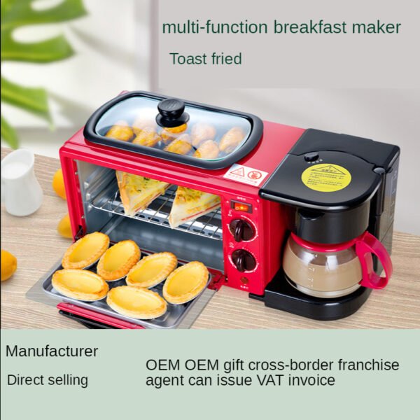 Electric Oven 3 In 1 Breakfast Machine