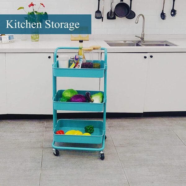 3 Shelves, Mobile kitchen Organizer