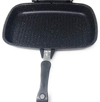 Double Non Stick Griddle Grill Pan, 36 cm