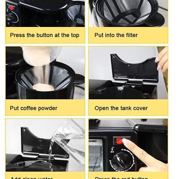 3 in 1 Breakfast Machine
