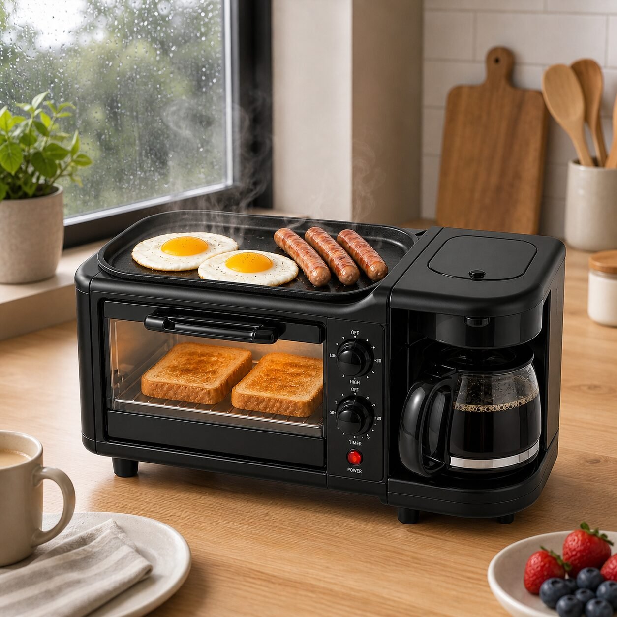 Ashnahome-sokany-3in1-breakfast-maker-in-kitchen-counter