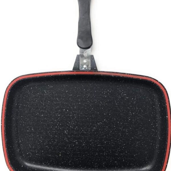 Double Non Stick Griddle Grill Pan, 36 cm