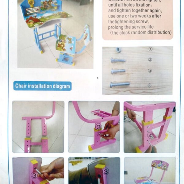 Kids Study Table and Chair Set.