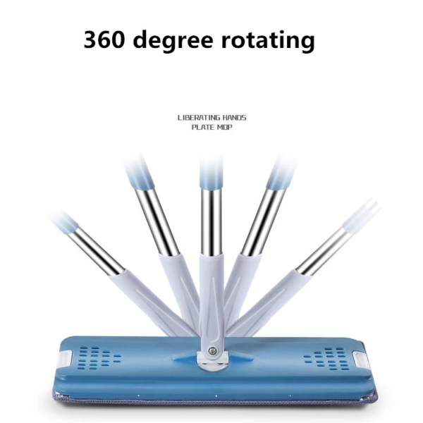 Quick dry microfibre mop