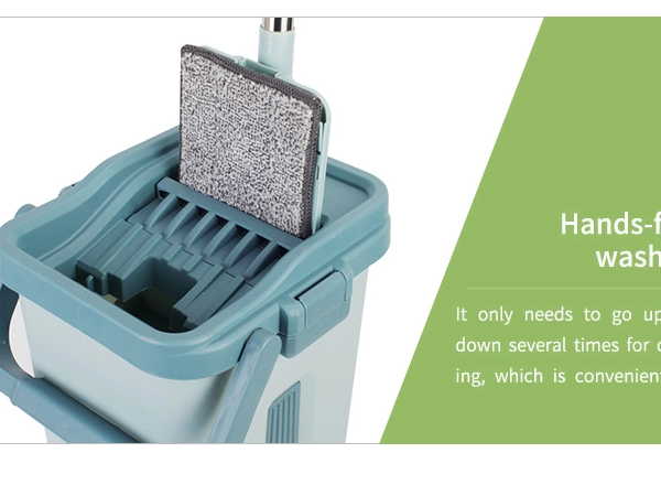 Quick dry microfibre mop