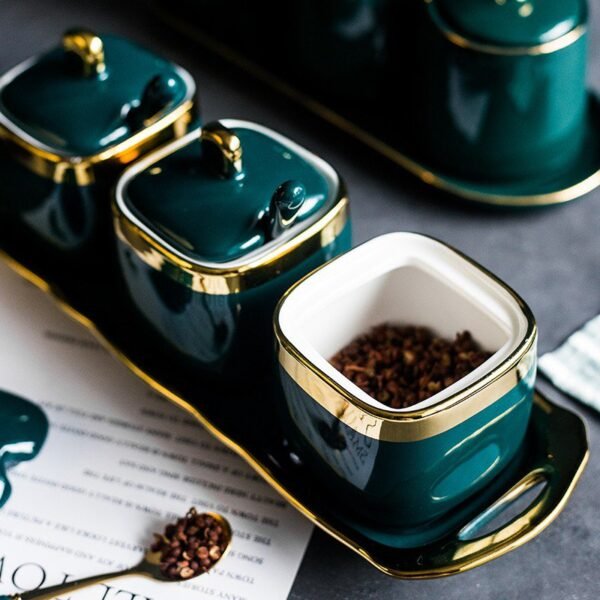 unique spice/sugar/salt jars set