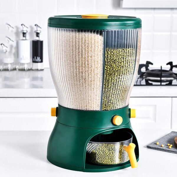 4-Grid   Rotatable Cereal Dispenser