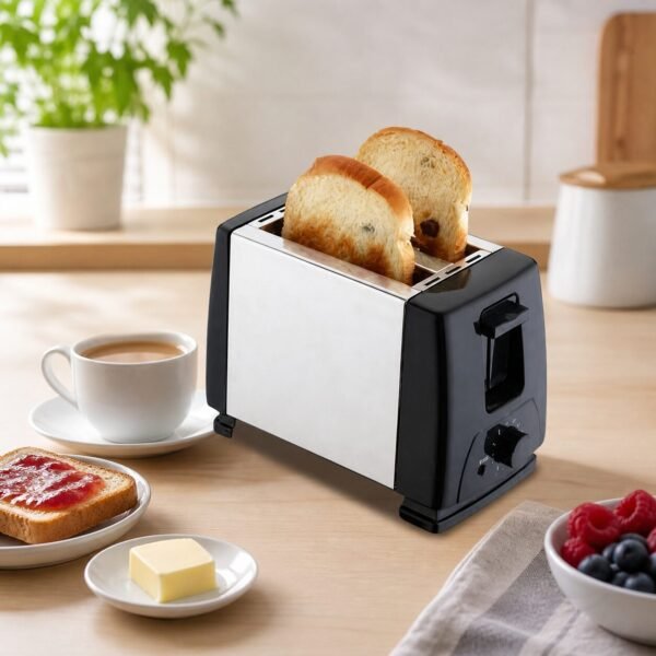 2-Slice Bread Toaster & Non-Stick Sandwich Maker
