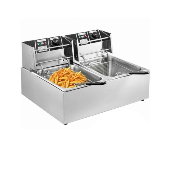 Nunix 6L+ 6L Double Stainless Steel Deep Fryer