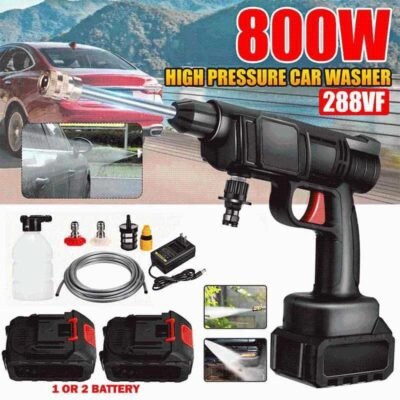 Cordless High Pressure Car Wash Gun