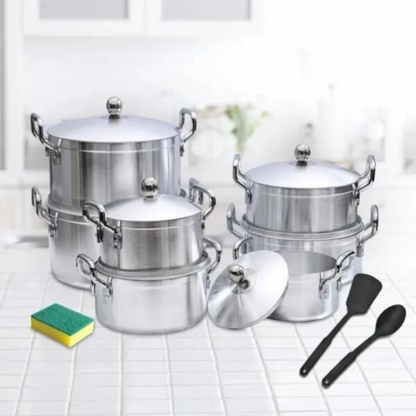 7pcs Tornado Aluminium Cookware Set