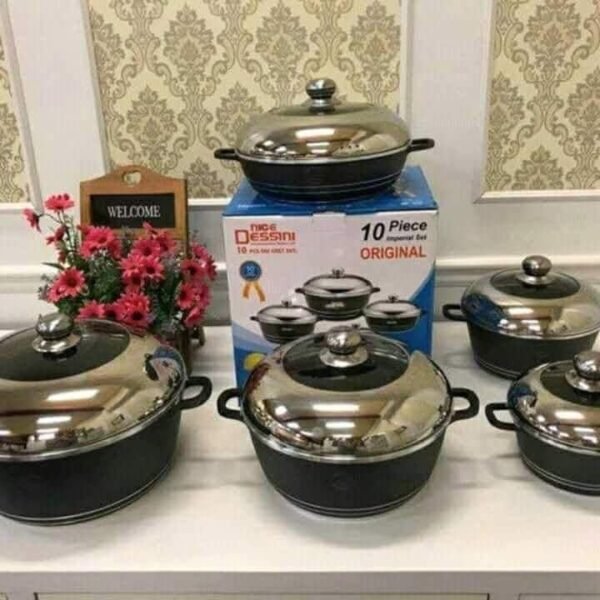 Granite Dessini Cooking Pots 5pcs set