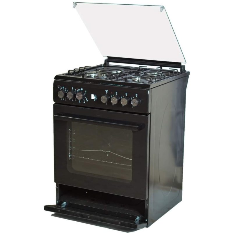 BJS 3G+1E 60×60 Standing Cooker with Electric Oven and Turbo Fan I-6011T - Image 2