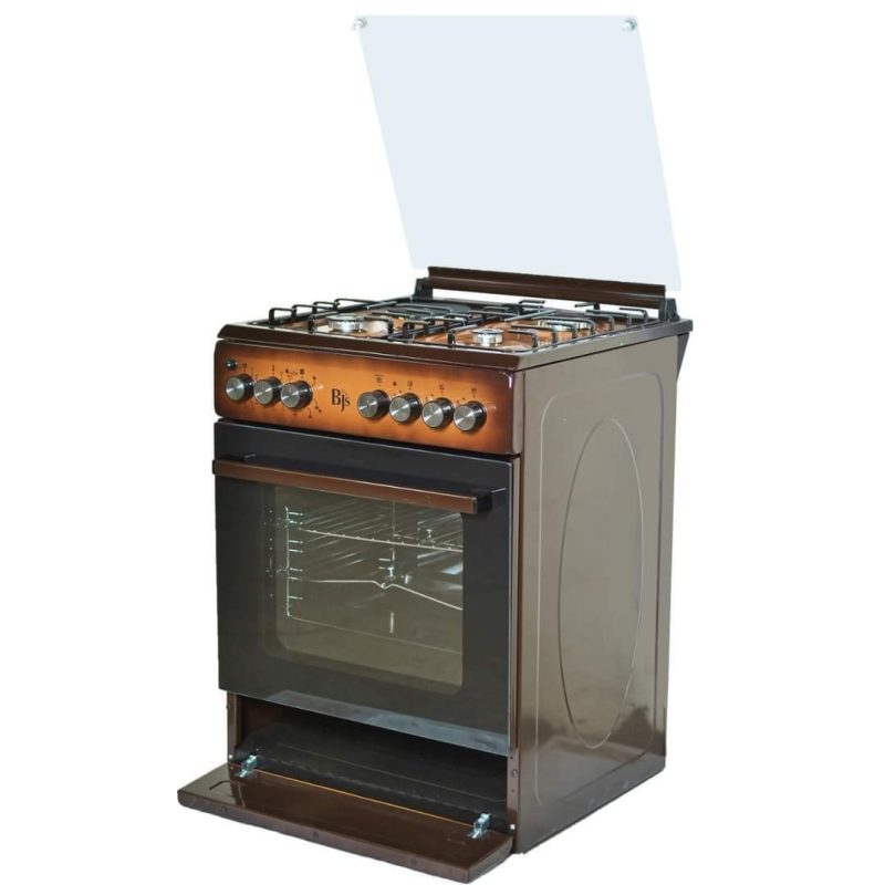 BJS 3G+1E 60×60 Standing Cooker with Electric Oven and Turbo Fan I-6011T - Image 3