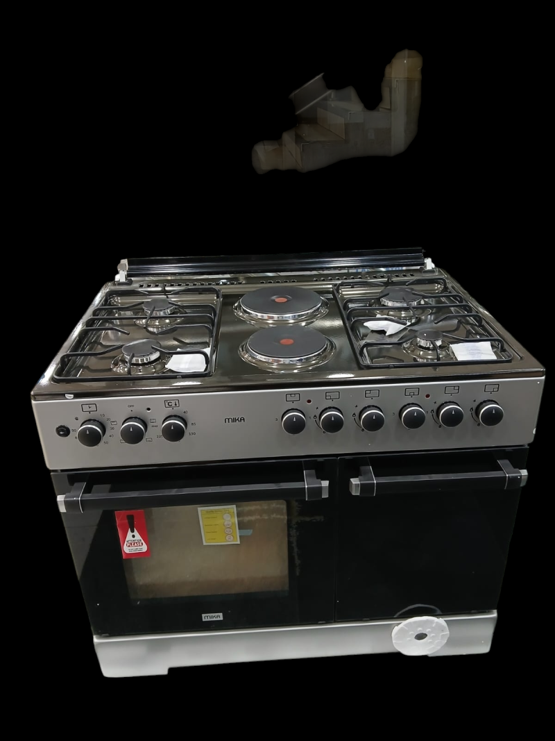 Mika 90cm x 60cm 4G+2E Standing Cooker MST90PU42SLGC4 - Image 2