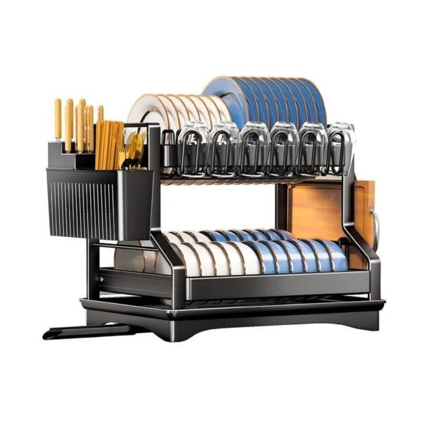 Quality 2 layers dish rack
