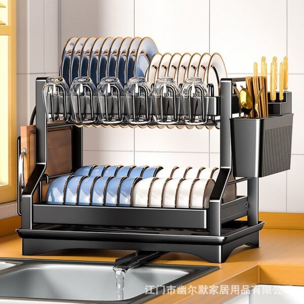 Quality 2 layers dish rack