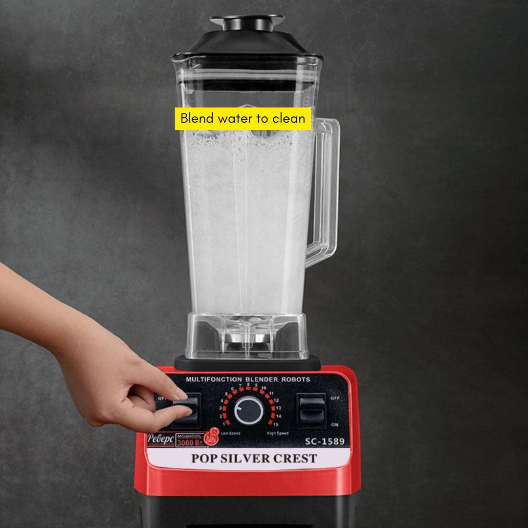 2 in 1 silver crest blender easy cleaning