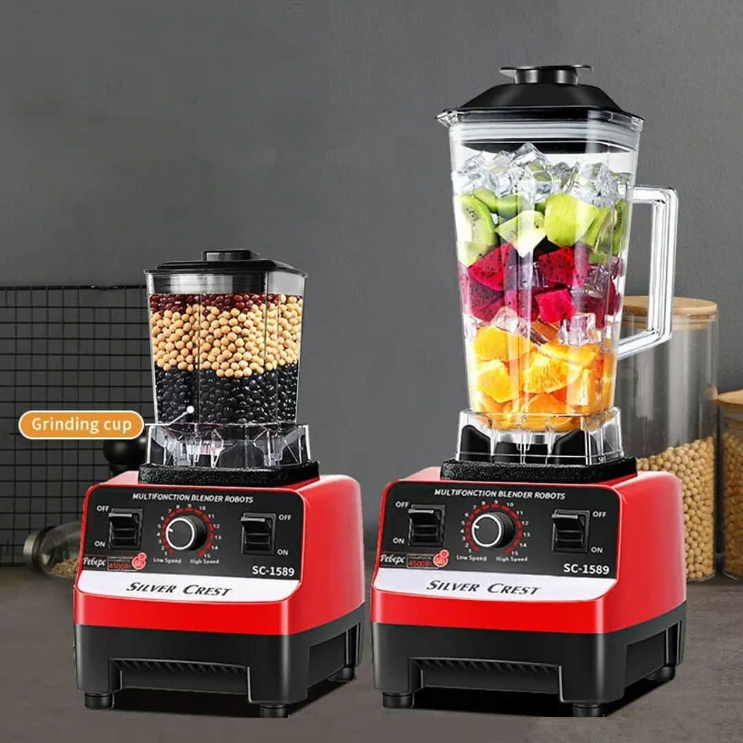 2 in 1 silver crest blender two jars