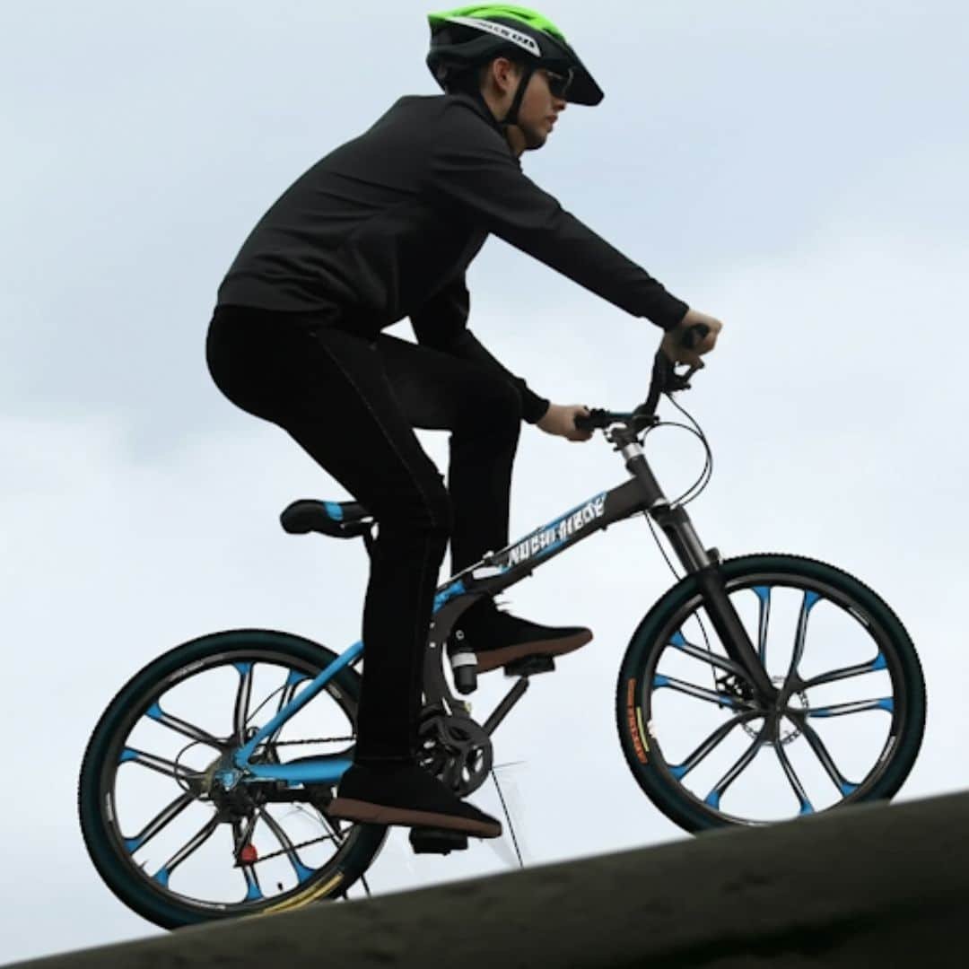 Sanhe horse foldable mountain bike up hill