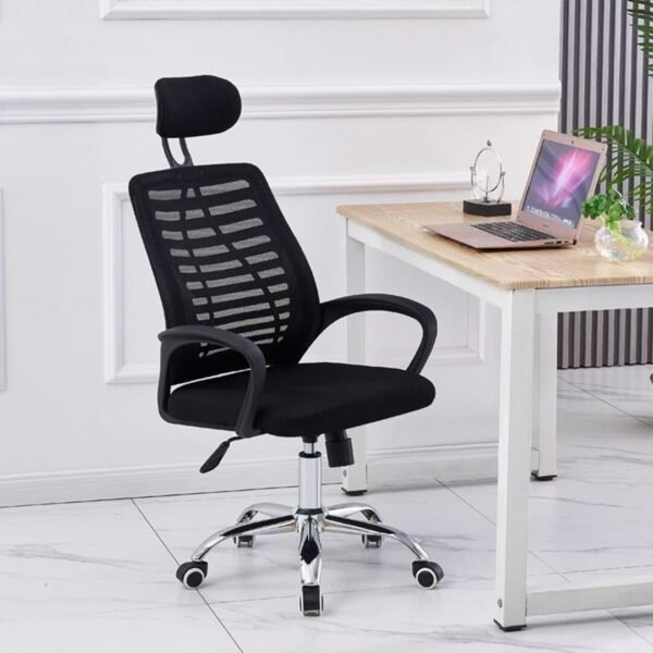 Ashnahome-Secretarial-Mesh-Office-Chair-with-Headrest