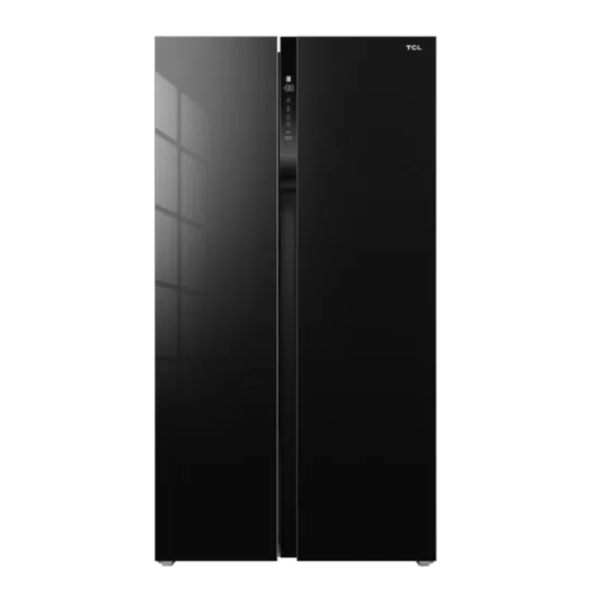 ashnahome-tcl-532l-side-by-side fridge