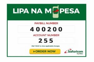 Ashna-home-lipa na mpesa-paybill-account number