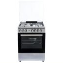 VON 3Gas+1Electric Burner Freestanding Cooker in a white background