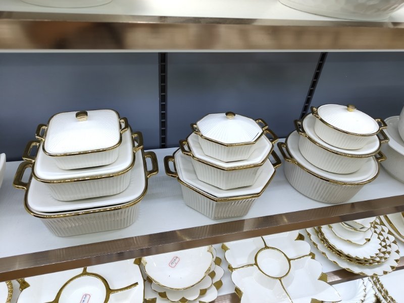 3pcs set ceramic serving bowls - Image 4
