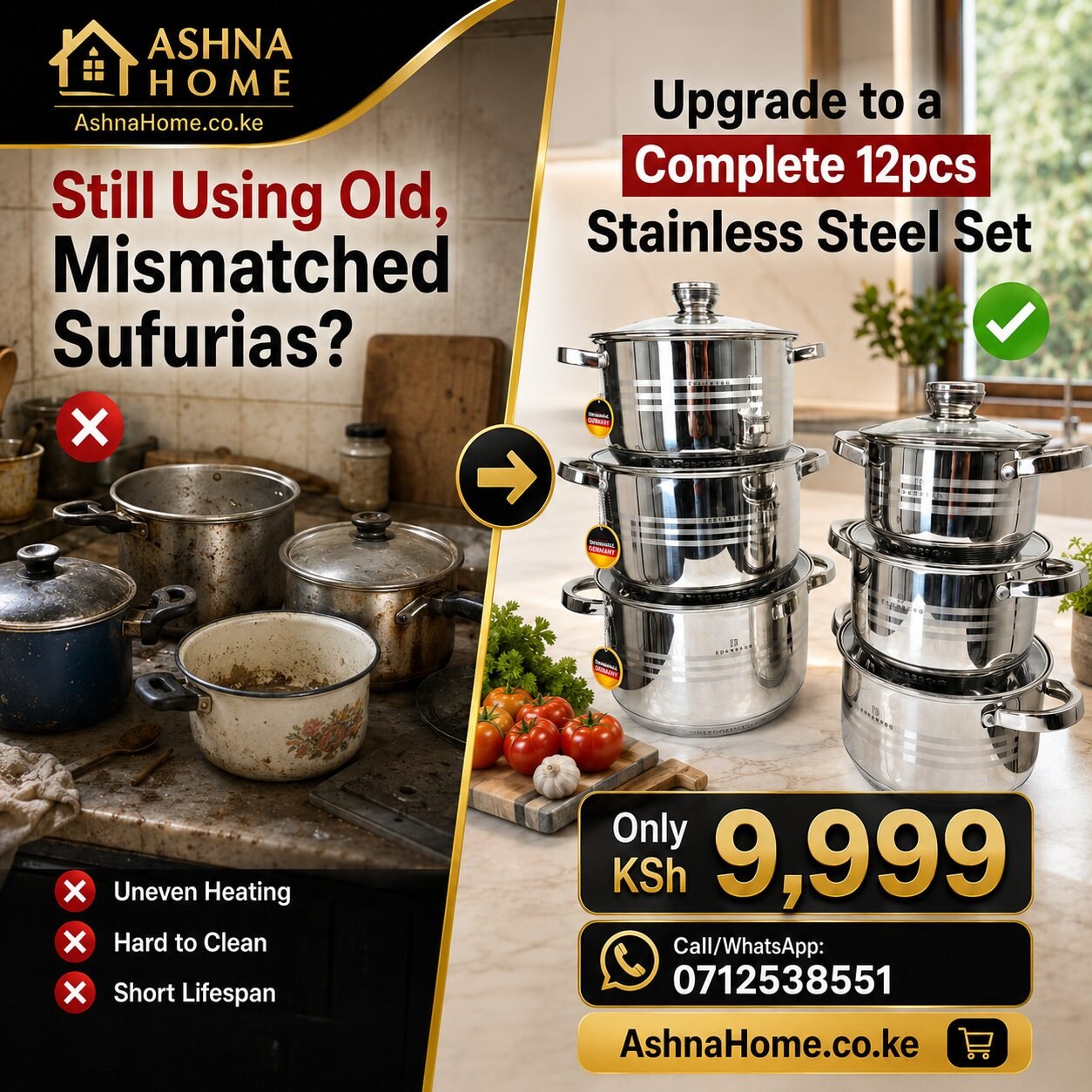 Ashnahome-12pcs-edinberg cookware set-comparison