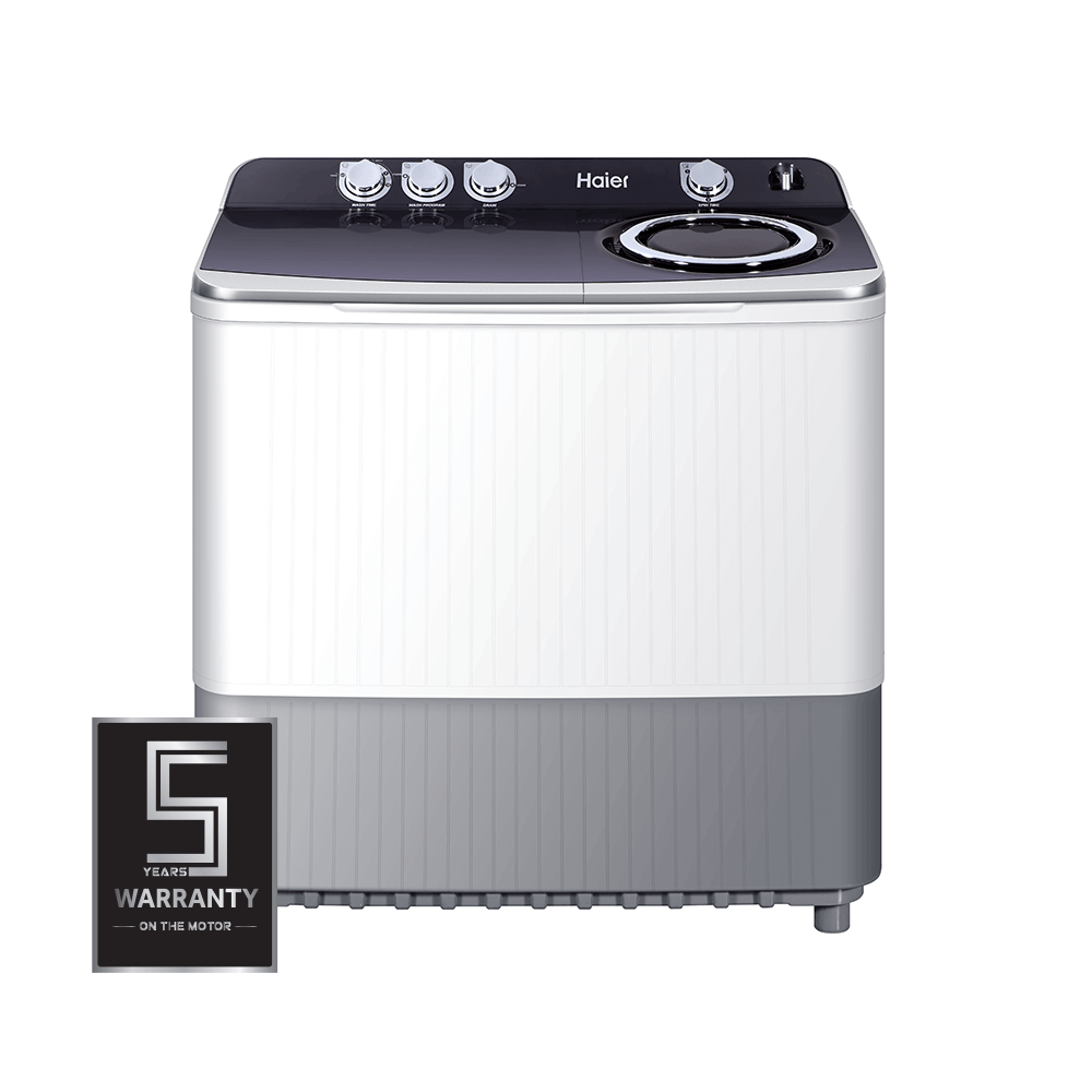 Haier 10KG Twin Tub Top Load Washing Machine | Semi-Automatic Wash & Spin
