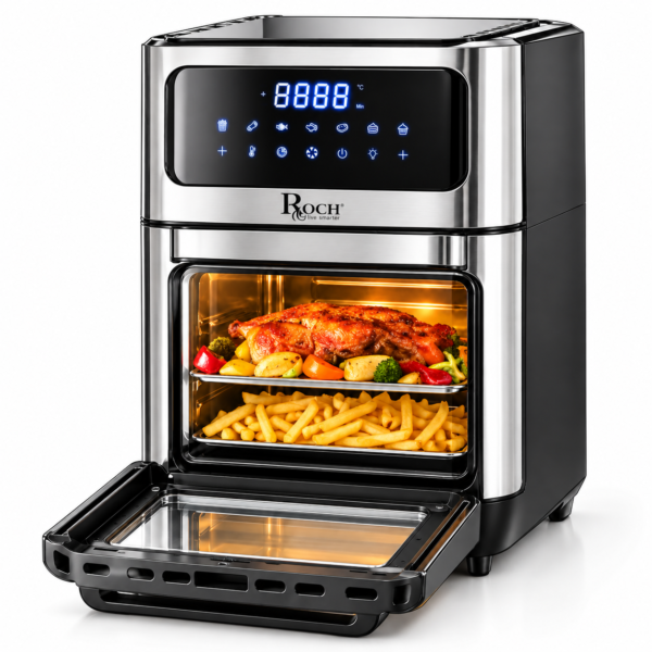 Roch 12L Digital Air Fryer Oven | Touchscreen Multifunction Air Fryer