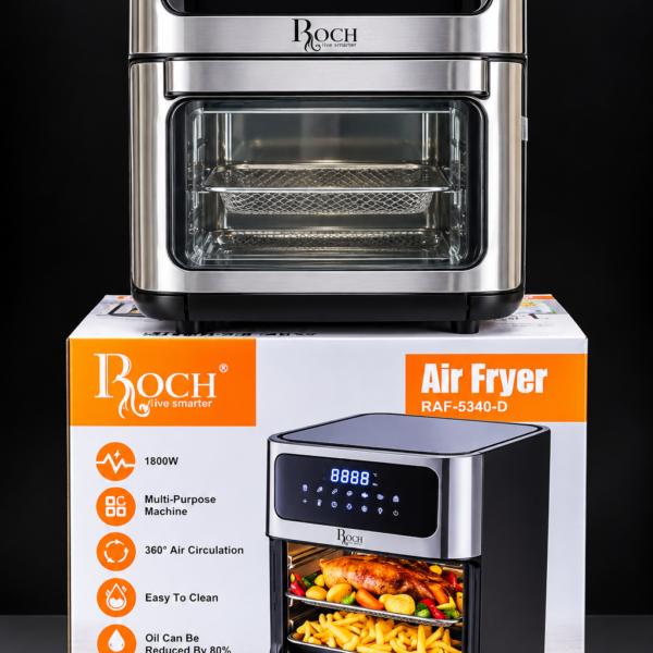 Roch 12L Digital Air Fryer Oven | Touchscreen Multifunction Air Fryer
